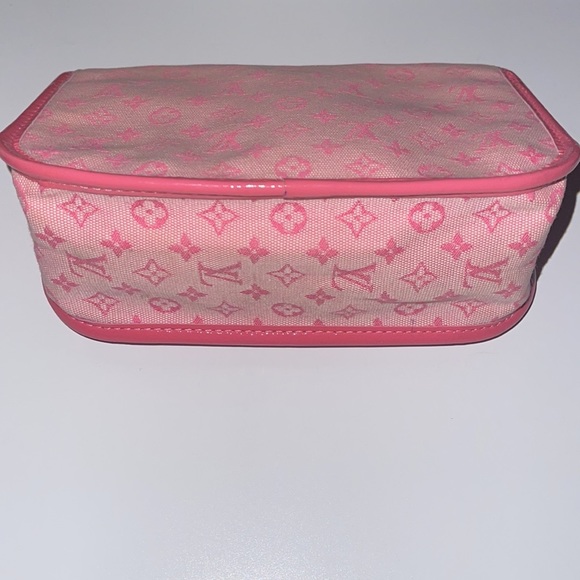 SOLD~Pink Mary Kate Monogram Pouch - Picture 3 of 16